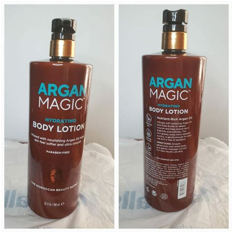 Argan magic exfoliating body washh